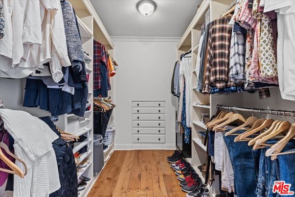 Interior, Walk-in Closets, Wood Texture Flooring