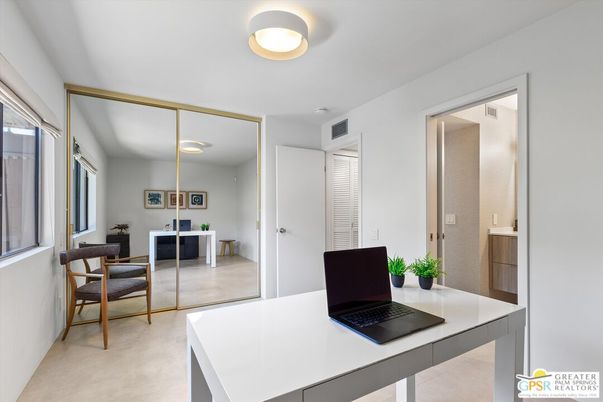 Home Office, Interior, Recessed Lighting