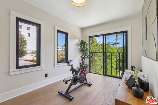 Fitness Equipment, Interior, Wood Texture Flooring