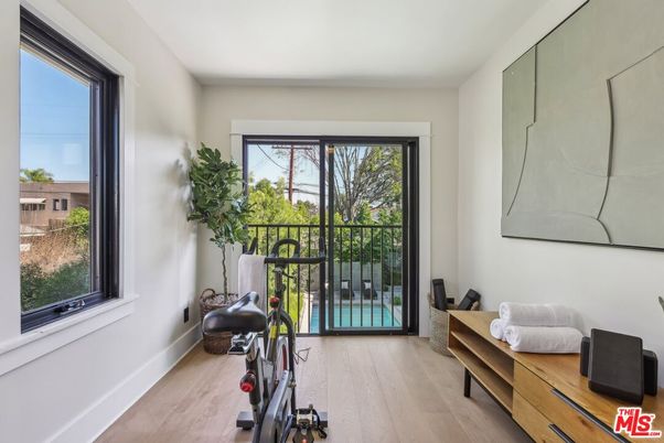 Fitness Equipment, Interior, Wood Texture Flooring