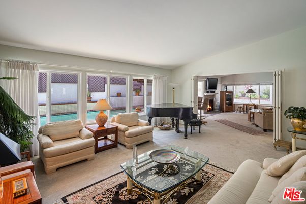 Fireplace, Interior, Living room, Piano