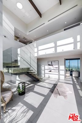 Interior, Marble, Recessed Lighting, Wooden Beams