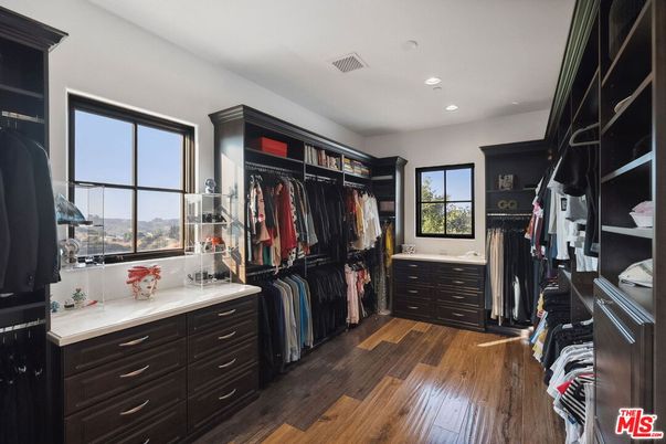 Interior, Recessed Lighting, Walk-in Closets, Wood Texture Flooring