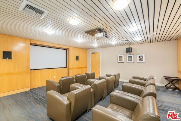 Home Theatre Room, Interior, Projection Screen, Recessed Lighting, Theatre Room