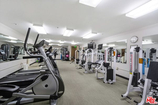 Fitness Equipment, Gym, Interior