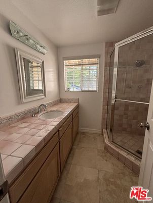 Bathroom, Glass Shower, Interior, Tile Countertops