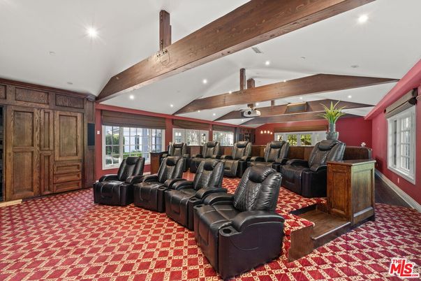 Home Theatre Room, Interior, Recessed Lighting, Theatre Room
