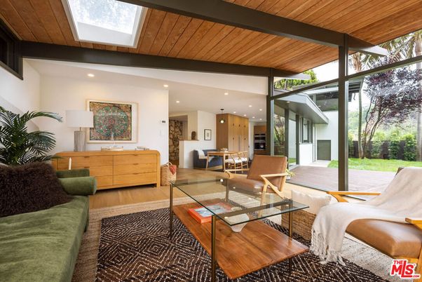 Interior, Living room, Recessed Lighting, Wooden Ceilings, Wood Texture Flooring