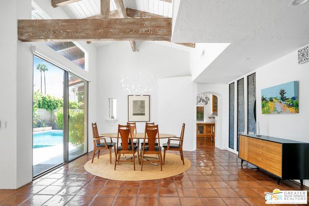 Dining room, Interior, Wooden Beams
