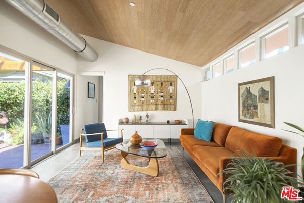 Interior, Living room, Recessed Lighting, Wooden Ceilings