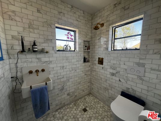 Bathroom, Interior, Stone Walls