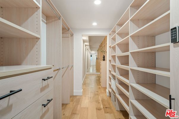 Interior, Recessed Lighting, Walk-in Closets, Wood Texture Flooring