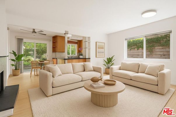 Dining room, Interior, Kitchen, Living room, Wood Texture Flooring