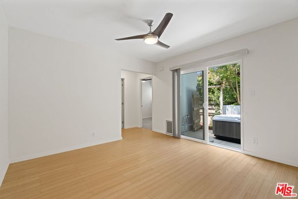 Empty room, Interior, Wood Texture Flooring