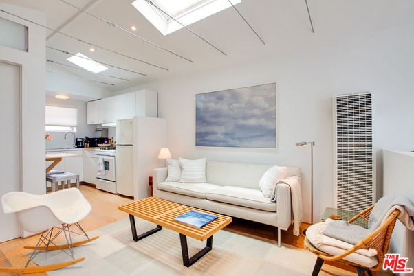 Interior, Kitchen, Living room, Recessed Lighting, Stainless Steel Appliances, Wood Texture Flooring
