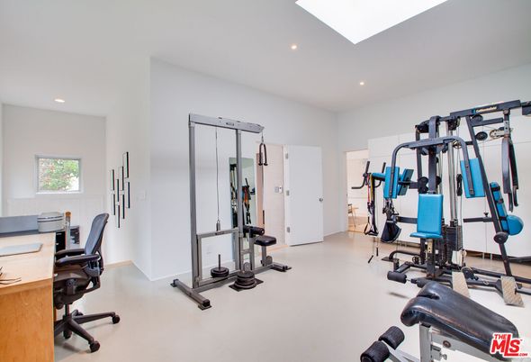 Fitness Equipment, Home Office, Interior, Recessed Lighting