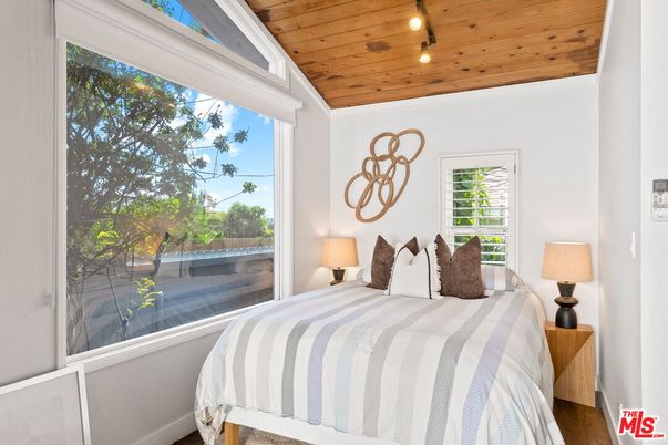Bedroom, Interior, Wooden Ceilings, Wood Texture Flooring