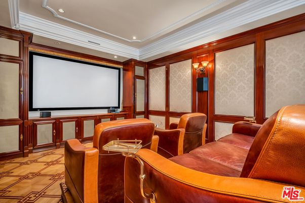 Home Theatre Room, Interior, Projection Screen, Recessed Lighting, Theatre Room