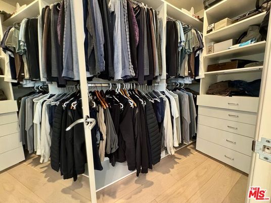 Interior, Walk-in Closets, Wood Texture Flooring