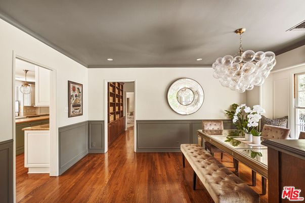 Chandelier, Interior, Pendant Lights, Recessed Lighting, Wood Texture Flooring