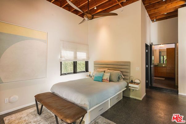 Bedroom, Interior, Wooden Beams, Wooden Ceilings