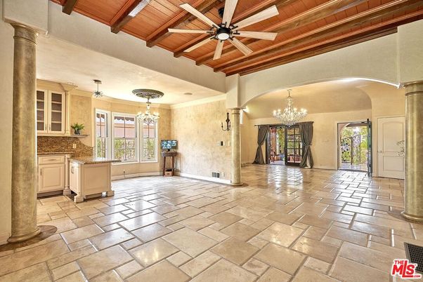 Chandelier, Interior, Recessed Lighting, Wooden Beams, Wooden Ceilings