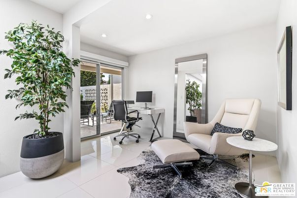 Home Office, Interior, Recessed Lighting