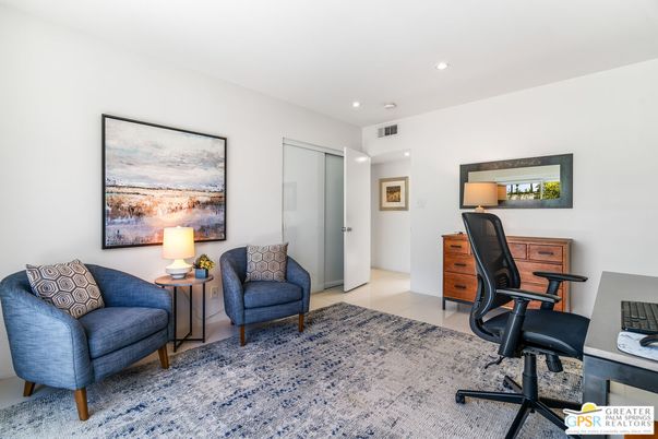 Home Office, Interior, Recessed Lighting