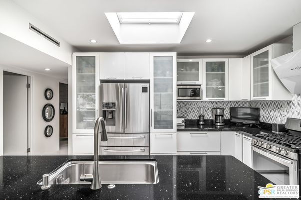 Glass Ceilings, Interior, Kitchen, Recessed Lighting, Stainless Steel Appliances