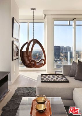 Interior, Living room, Pendant Lights, Water, Wood Texture Flooring