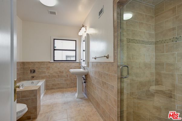 Bathroom, Glass Shower, Interior, Stone Walls