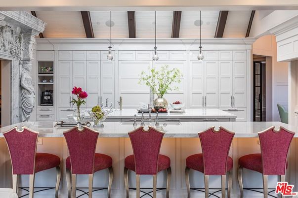 Interior, Kitchen, Pendant Lights, Wooden Beams