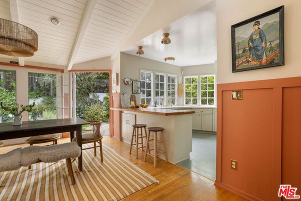 Dining room, Interior, Kitchen, Wood Texture Flooring