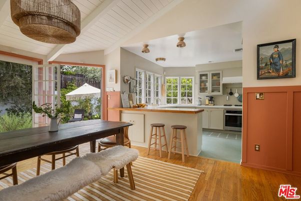 Dining room, Interior, Kitchen, Wood Texture Flooring