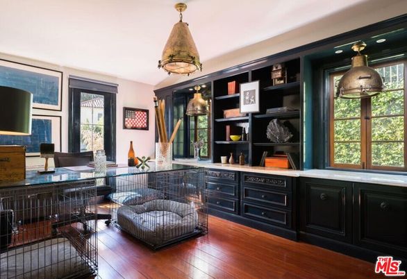Home Office, Interior, Wood Texture Flooring