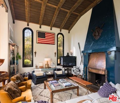 Fireplace, Interior, Living room, Wooden Beams, Wooden Ceilings