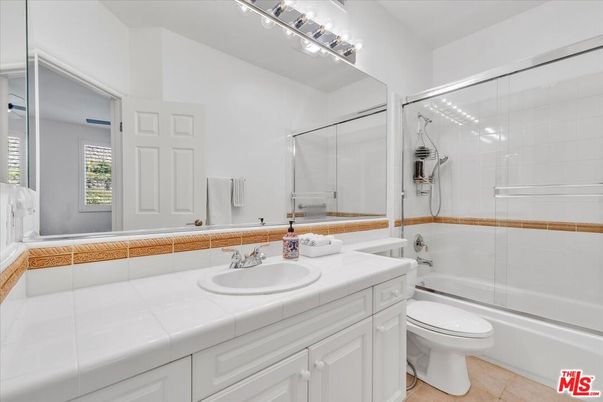 Bathroom, Glass Shower, Interior, Tile Countertops