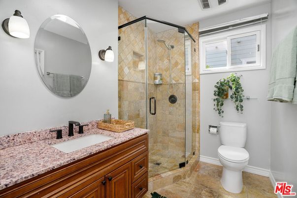 Bathroom, Glass Shower, Interior