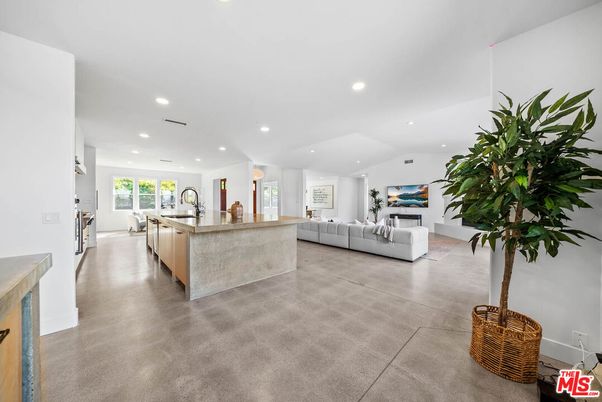 Interior, Kitchen, Living room, Recessed Lighting