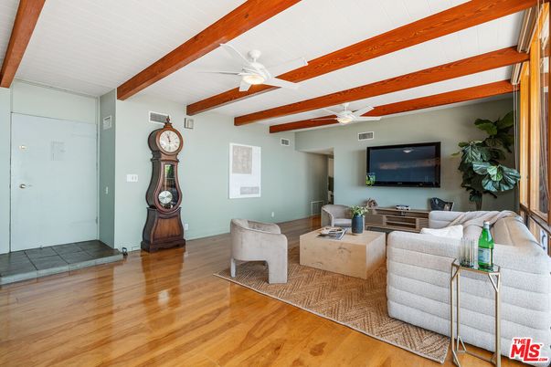 Interior, Living room, Wooden Beams, Wood Texture Flooring
