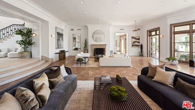 Fireplace, Interior, Living room, Pendant Lights, Recessed Lighting