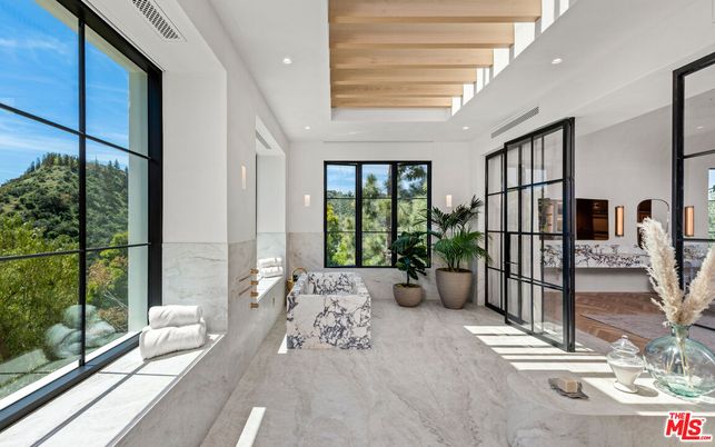 Interior, Marble, Recessed Lighting, Wooden Ceilings
