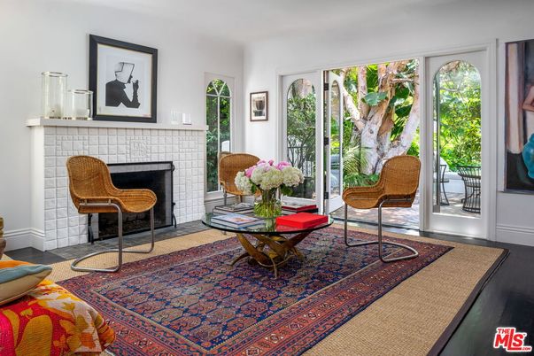Fireplace, Interior, Wood Texture Flooring