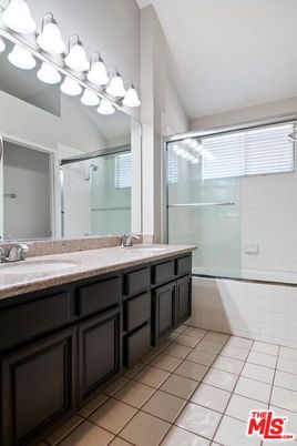 Bathroom, Dual Sink Vanities, Glass Shower, Interior