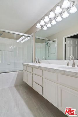 Bathroom, Dual Sink Vanities, Glass Shower, Interior