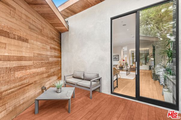 Interior, Recessed Lighting, Wood Texture Flooring, Wooden Walls