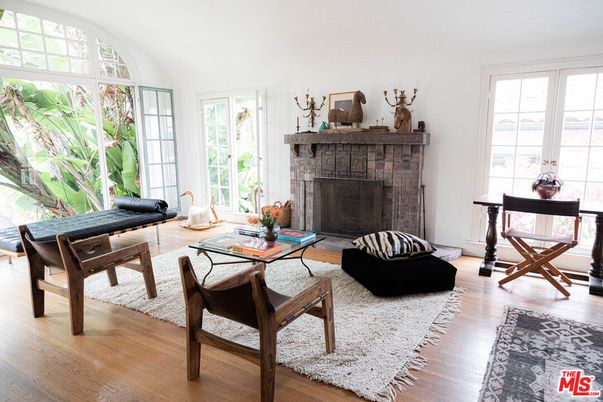 Fireplace, Interior, Living room, Wood Texture Flooring