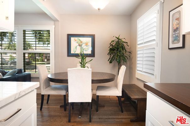 Dining room, Interior, Wood Texture Flooring