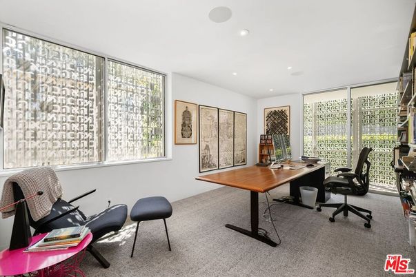 Home Office, Interior, Recessed Lighting