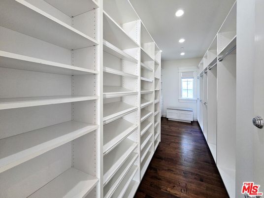 Interior, Recessed Lighting, Walk-in Closets, Wood Texture Flooring
